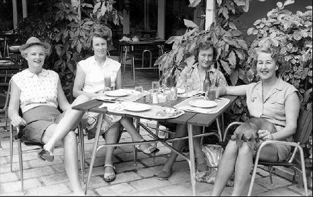 ATA women in Nassau 1957