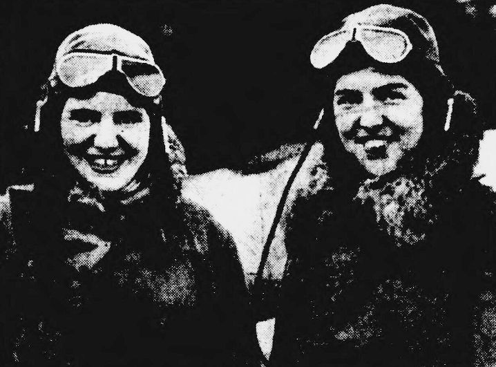 mabel and sheila glass 1938