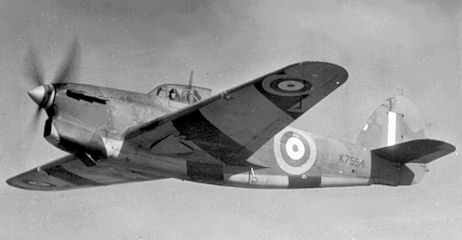 Hawker Henley TT III target tug in flight c1938